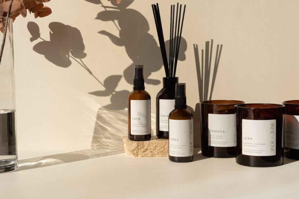 Crystal-Infused candles 1 crystal-infused candles