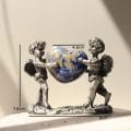 Cherubs with Sodalite Heart