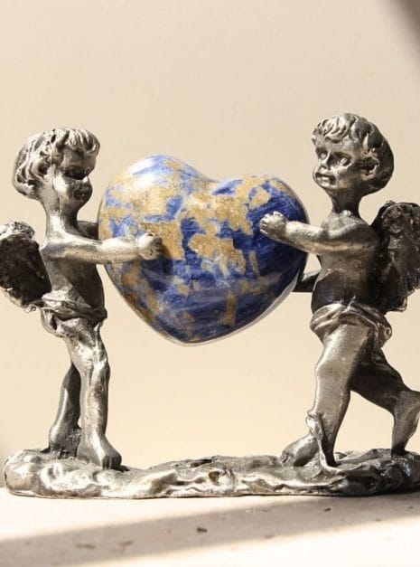 Cherubs with Sodalite Heart
