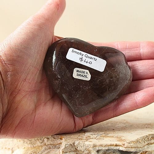 Smoky Quartz Heart