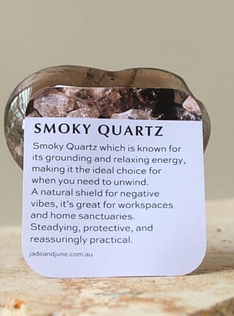 Smoky Quartz Heart Smoky Quartz Heart